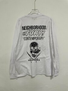 NEIGHBORHOOD x SCHOTT KOSTAS SEREMETIS ネイバーフッド ショット Tシャツ ロゴ ホワイト 希少 中古 Mサイズ
