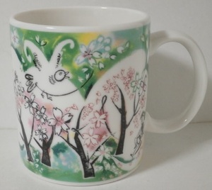 2004年 日本製 スターバックスコーヒー マグカップ 桜 さくら 春 デザイン スタバ マグ STARBUCKS COFFEE SAKURA Made in Japan