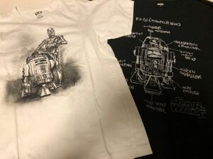 STARWARS スタウォーズ　C3PO R2D2 Tシャツ　トレーナー　セット