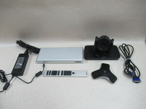 Ω ZD2 9076※保証有 ポリコム Polycom HDビデオ会議システム　 RealPresence Group300＋MPTZ-11