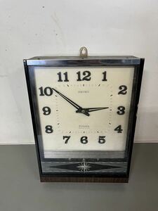 SEIKO セイコー ソノーラ　時を打つトランジスタ掛け時計　昭和レトロ 壁掛け時計 木製 発送サイズ80