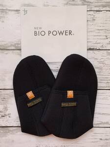 未使用★NEW　BIO　POWER/バイオ　パワー★バランスを整える　ラジウム鉱石　フットカバー　定価￥37000