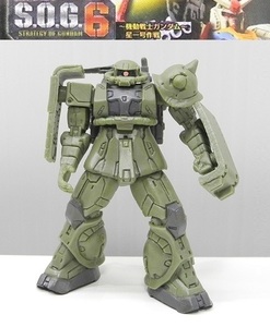 バンダイ S.O.G.6「MS-06F ザク・マインレイヤー」～機動戦士ガンダム 星一号作戦 ※開封品、カード無し