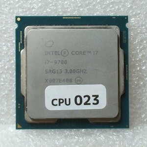 CPU023★中古抜取り・未検査★intel Core i7-9700