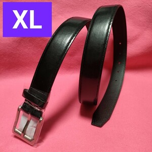 送料無料 現品限り【新品】ビジネス＆カジュアルベルト黒XLサイズ