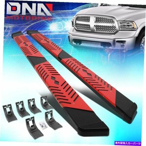 Nerf Bar 09-21 RAM 5.5 拡張キャブの切り抜きステップパッドサイドステップナーフバーランニングボード FOR 09-21 RAM 5.5 EXTENDED CA