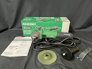 HIKOKI ハイコーキ 電子ディスクグラインダ G10VE 100mm 細径 電動工具 箱入り K-0501-06