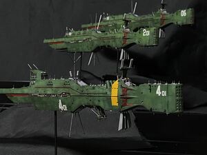 銀河英雄伝説　1/5000 アルバクリエイツ製　自由惑星同盟軍　第4艦隊旗艦「レオリダス」var3「新たなる戦いの序曲」版　艦船模型完成品