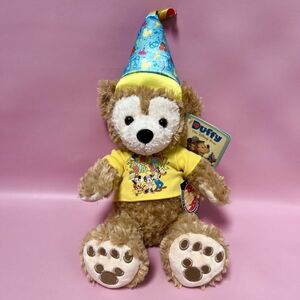 WDW バースデー ダッフィー 12インチ ぬいぐるみ DL Birthday Duffy the Disney Bear US ディズニー パークス お誕生日