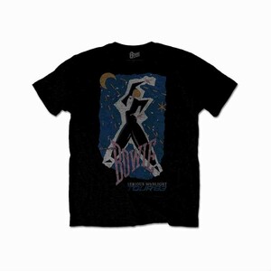 David Bowie Tシャツ デヴィッド・ボウイ Serious Moonlight Tour 