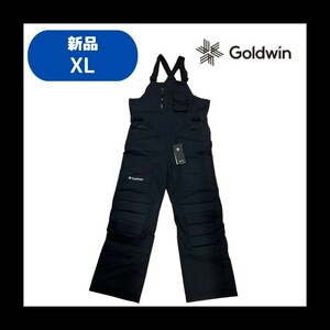 【F-4】size/XL　22-23 GOLDWIN　ゴールドウイン Pad Bib カラー：ブラック(BK) G31390PP　サービスマンパンツ