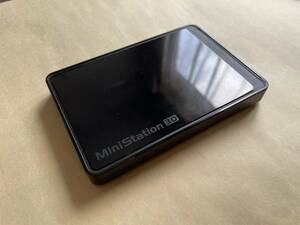 BUFFALO　MiniStation3.0　HD-PCT500U3-BJ　[外付け ハードディスク 500GB　黒]