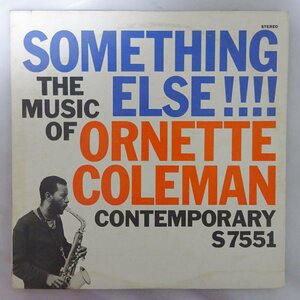 10026620;【US盤/艶緑ラベル/CONTEMPORARY】Ornette Coleman / Something Else! The Music Of Ornette Coleman