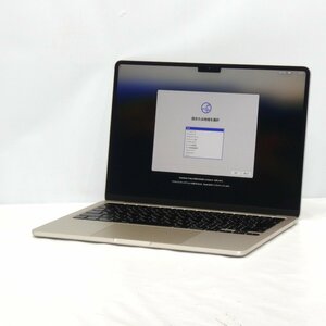 Apple MacBook Air M2 2022 Z15Z002PFJ/A Apple M2/24GB/SSD1000GB/13インチ/スターライト/AC無【栃木出荷】