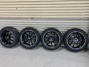 4本 LM sport 6.5J +50 195/50R16 アルミ ホイール 検索用) タイヤ ヴィッツ マーチ フィット スイフト アクア ミニ ロードスター