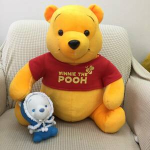 ぬいぐるみ 2個セット くまのプーさん ディズニー Disney baby Winnie-the-Pooh 人形 yomiuri
