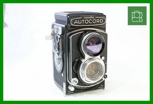 【同梱歓迎】【動作保証・点検済】良品■minolta AUTOCORD III ROKKOR 75mm F3.5■シャッター全速完動■■W84