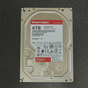 【検品済み/使用1214時間】WD 6TB HDD WD6003FFBX 管理:k-100