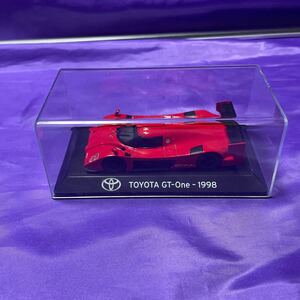 【未開封】1/43 スーパーカーコレクションばらし Toyota GT-One 1998