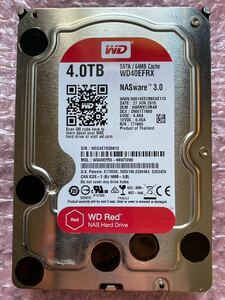 Western Digital SATA HDD 4TB Red WD40EFRX 使用時間3578h