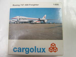 ◆シャバク カーゴルクス航空 ボーイング 747-400 Freighter 1/600 未使用品◆