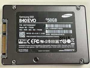 SAMSUNG【動作確認済み】SSD 250GB 0716