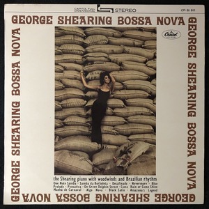 【ペラジャケ】美品 プロモ 見本品 / ジョージ・シアリング「シアリング・ボサ・ノヴァ」GEORGE SHEARING BOSSA NOVA / GEORGE SHEARING