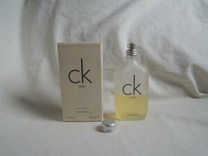 Calvin Klein　ck one 　EDT １００ｍｌ　カルバンクライン
