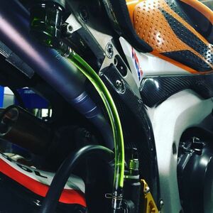 PASTEQUE クリアフルードホース 内径Φ8.0mm×200mm 検索: CBR1000RR CBR600RR SC57 SC59 SC77 SC82 PC35 PC40 ブレーキマスター