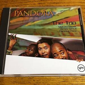 CD 小曽根真 PANDRA THE TRIO MAKOTO OZONE JAMES GENUS CLARENCE PENN 日本語解説有り ディスク良好