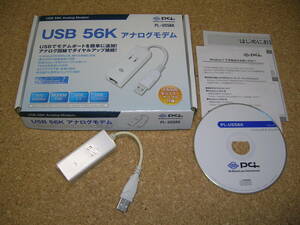 PLANEX　USB　アナログモデム　PL-US56K　通信は未チェックの為ジャンクで(4020e) 