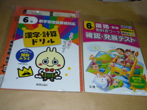 即決!!■６年生■下敷き付き■ドリルの王様、教科書ワーク■２冊セット！！■英単語れんしゅうちょう付き■漢字、計算、国語、算数