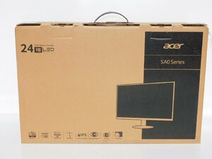 【１度も使っておらず新品同様/送料無料/c】ACER PCモニター SA240Y Bbmipux 23.8インチ フルHD (1920x1080) IPS ウルトラスリム 未使用品