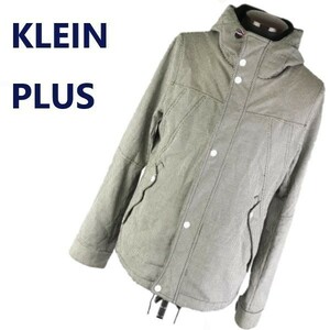 クランプリュス/KLEIN PLUS　ブルゾン/ジャンパー/パーカー　サイズ48　千鳥格子柄　管NO. 9-024