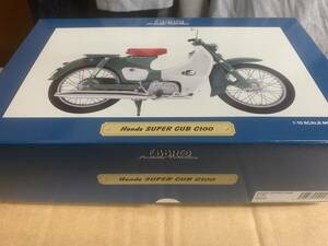 HONDA SUPER CUB C100 1/10 EBBRO バイク　ミニカー