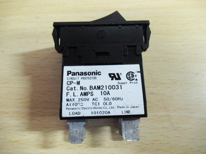 Panasonic パナソニック サーキットプロテクター CP-M スイッチ 管理6I0109A-YP