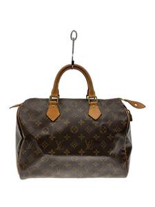 LOUIS VUITTON◆1)スピーディ30_モノグラム・キャンバス_BRW/PVC/BRW