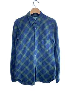 COMME des GARCONS HOMME PLUS EVER GREEN◆長袖シャツ/SS/ウール/GRN/チェック/PR-B222