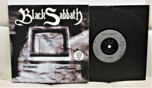 ☆彡 45 rpm ☆ Black Sabbath TV Crimes [UK 