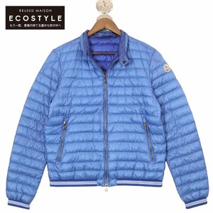 MONCLER モンクレール 14年製 青 DAVID ライトダウンジャケット ブルー 2 ジャケット ナイロン メンズ 中古