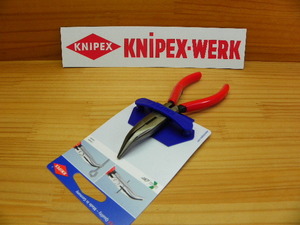 クニペックス ラジオペンチ曲り KNIPEX *2521-160SB ノーズプライヤー ベント *正規輸入品保証