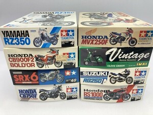 タミヤ 1/12 ヤマハ SRX-600 などバイクプラモデルまとめて ※まとめて取引・同梱不可 [44-1291]