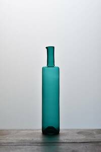 Nanny Still ナニー・スティル Riihimaen Lasi flask(Koristepullo) 硝子 ガラス アート Finland ヴィンテージ 北欧 古道具
