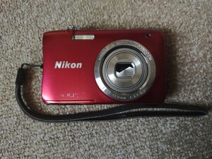 Nikon ニコン COOLPIX クールピクス S2900 コンパクト デジタルカメラ デジカメ レッド ジャンク 部品取り