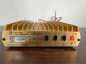 DAIWA 144/430 30W ハンディ機用 リニアアンプ C4FM・D-STARデジタル対応