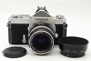 Nikon Nikomat FTN 非Ai NIKKOR-H Auto 50mm F2 一眼レフ フィルムカメラ マニュアルフォーカス