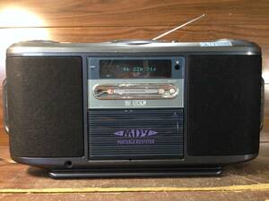 ラ671　SANYO　PH-MD9　MD/CD/FM/AM/カセット　ラジカセ