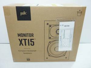 1円スタート CV5505ta 美品 Polk ポーク Hi-Res Audio Bookshelf Speaker MXT15 Polk Monitor XT15 ブックシェルフ・スピーカー