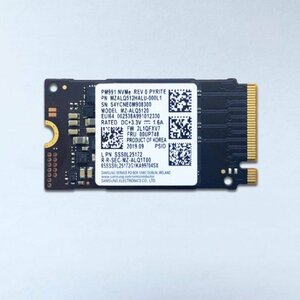 SAMSUNG 512GB M.2 2242 42mm PM991 NVMe PCIe Gen 4 x4 TLC SSD (MZALQ512HALU) Dell HP Lenovo ノートパソコン Ultrabook タブレット用