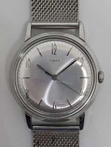 【中古】TIMEX タイメックス Marlin シルバーブレス 手巻き TW2T18500